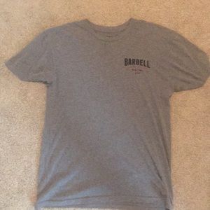 Men’s Barbell Apparel Grey Shirt
